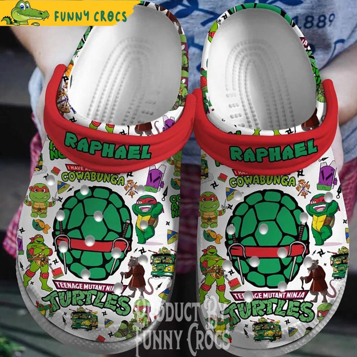 Purple Ninja Turtle Donatello Crocs Shoes