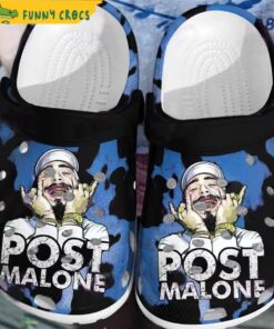 Rapper Post Malone Crocs Clog Slippers