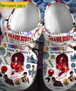 Rapper Travis Scott Music Crocs Shoes