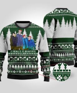 Really Beautiful Eddie National Lampoon Christmas Sweater