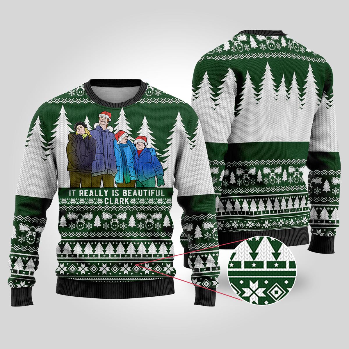 Really Beautiful Eddie National Lampoon Ugly Sweaters