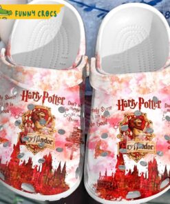 Red Gryffindor Harry Potter Crocs Sandals