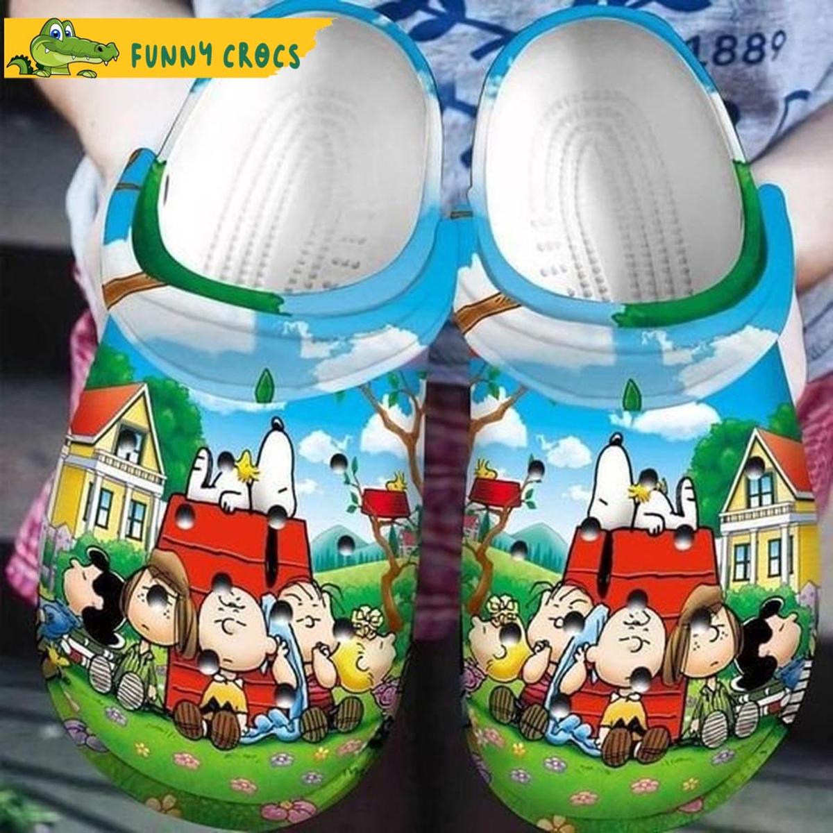 Sibling Bond Snoopy And Peanuts Crocs Clog