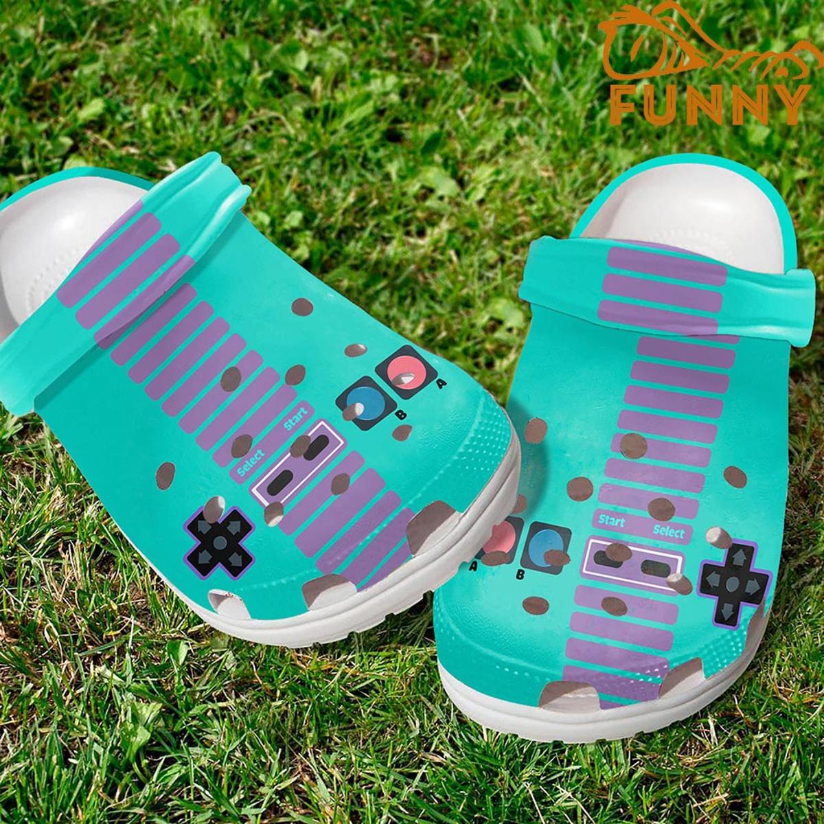 Space Ranger Gamer Crocs Shoes