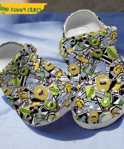 Rick And Morty Fruit Crocs Clog Slippers