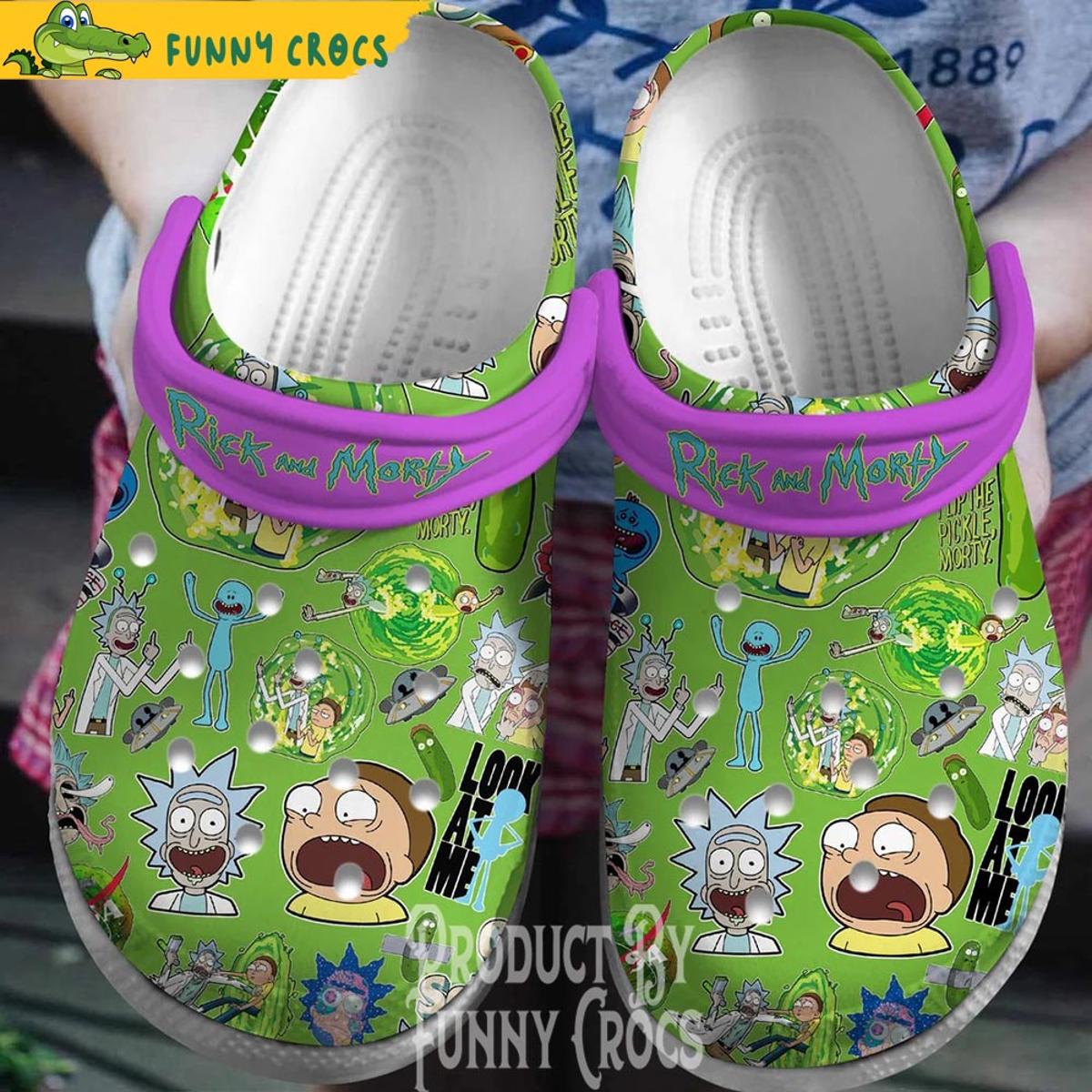 Rick And Morty Science Crocs Shoes