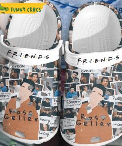 Ross Geller Friends Crocs Slippers