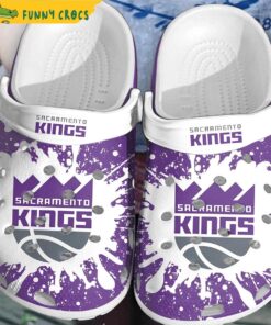 Sacramento Kings Basketball Crocs Clog Shoes
