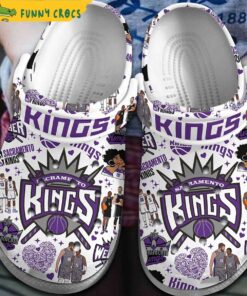 Funny Sacramento Kings Crocs Slippers