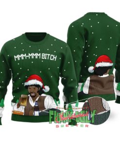 Samuel Jackson Beer Womens Ugly Christmas Sweater