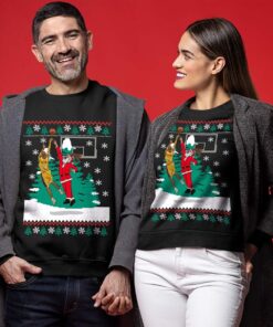 Santa Bryant Kobe Funny Ugliest Sweaters For Christmas
