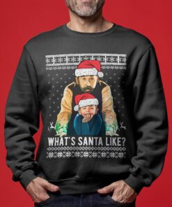 Santa Cinema Paradiso Funny Christmas Sweaters