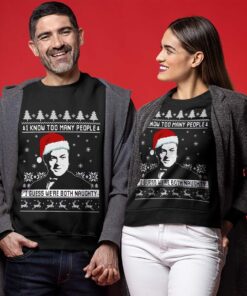 Santa Citizen Kane Funny Ugly Christmas Sweater