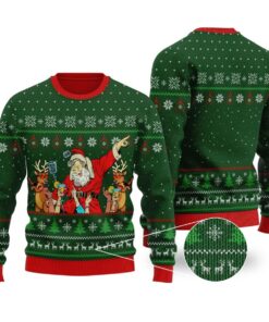 Santa Claus Party Ugly Sweaters