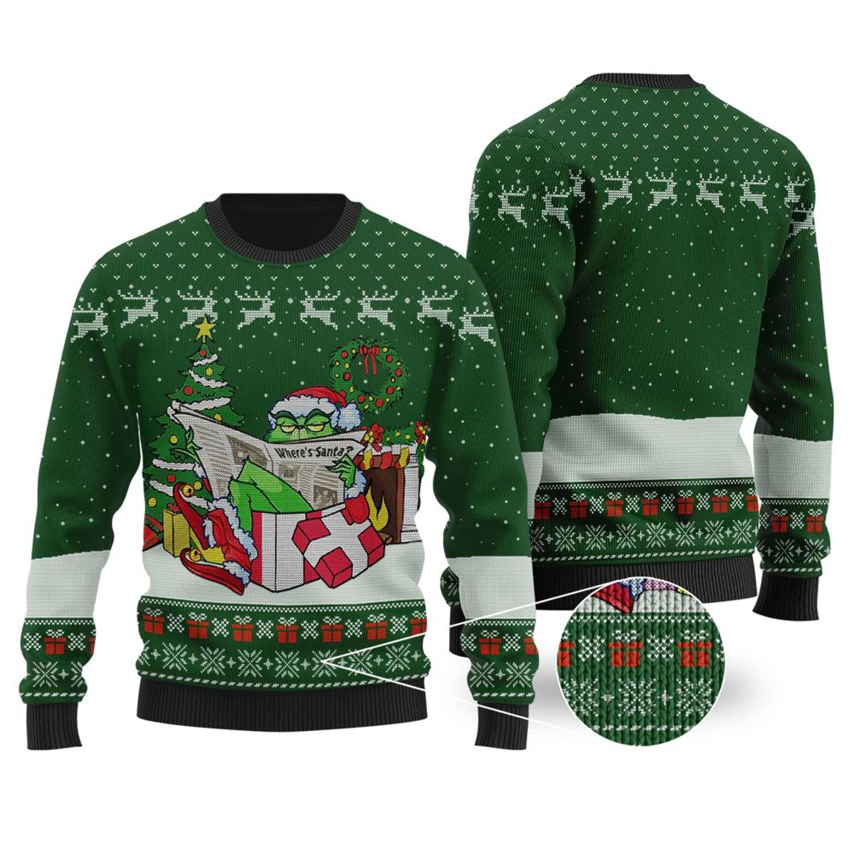 The Grinch Stole Christmas Christmas Sweater Women