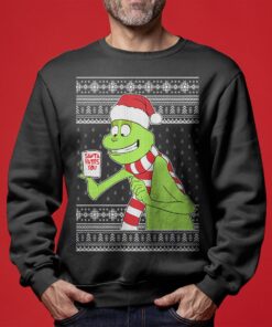 Santa Hates You Grinch Ugly Christmas Sweater