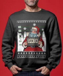 Santa Jail Christmas Sweater