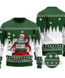 Santa Jail Funny Ugly Sweaters