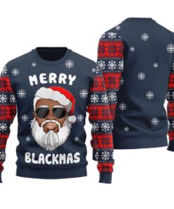 Santa Merry Xmas Ugly Christmas Sweater