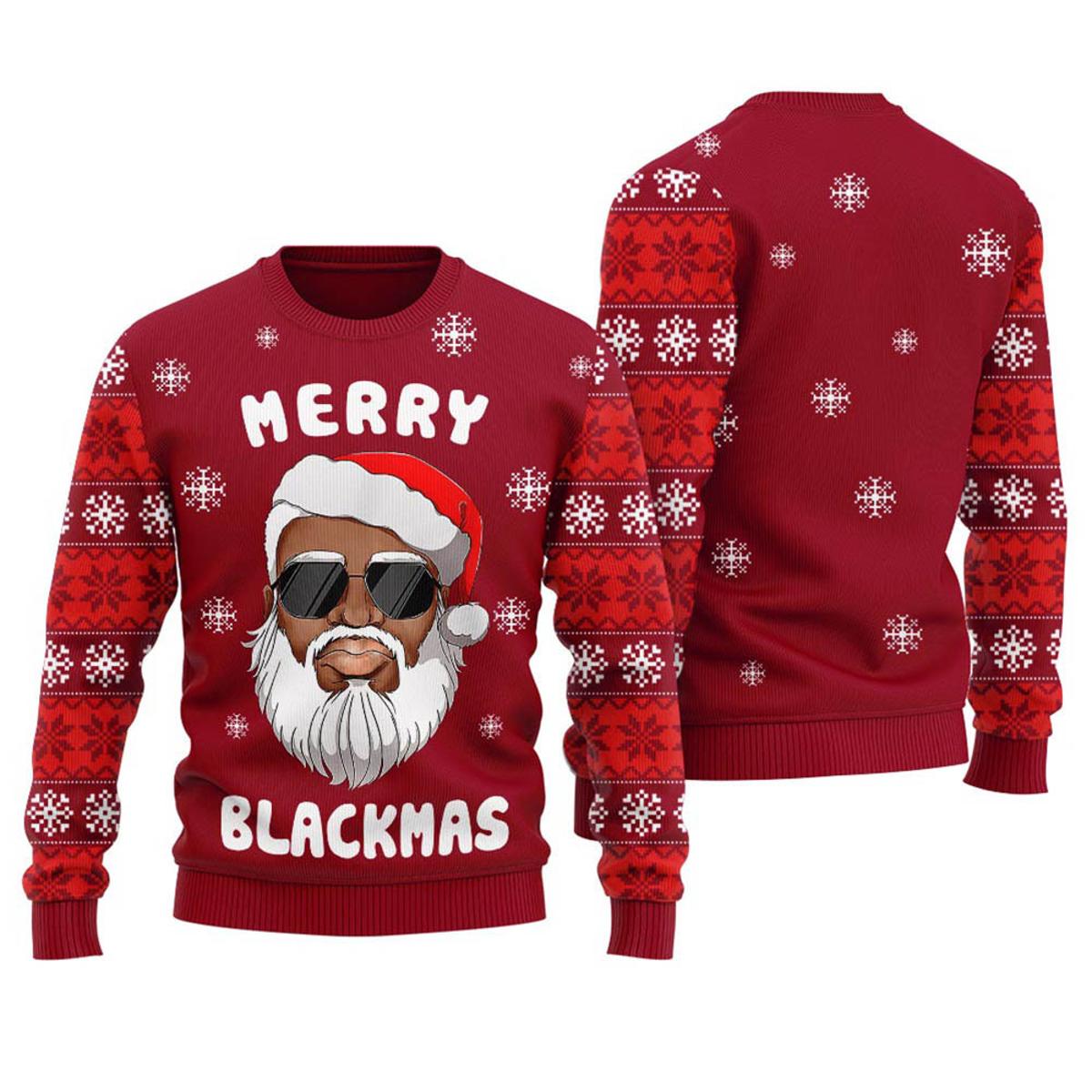 Cool Santa Ugly Xmas Sweater