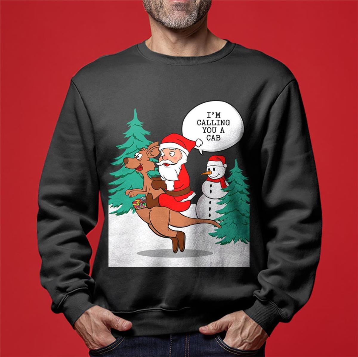 Funny Only Santa Can Judge Me Christmas Sweater Men