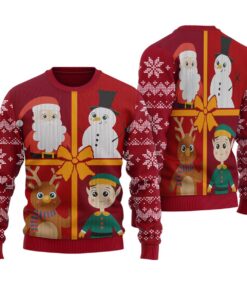 Santa Squad Mens Christmas Sweater