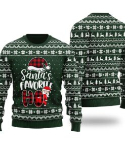 Santa’s Favorite Ho Funny Christmas Sweater