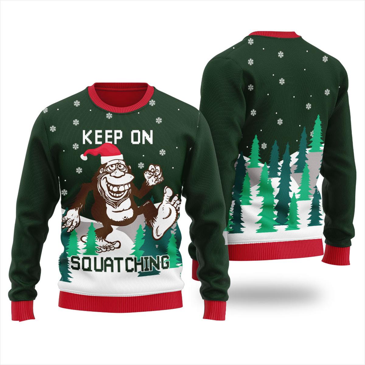 Haunted House Ugly Halloween Sweater