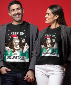 Sasquatch Bigfoot Funny Christmas Sweaters