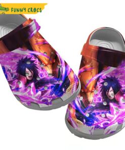 Sasuke Uchiha Anime Crocs Shoes