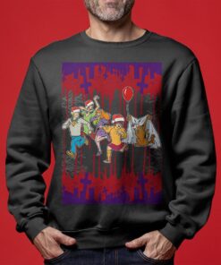 Scared Scooby Doo Ugly Halloween Sweater