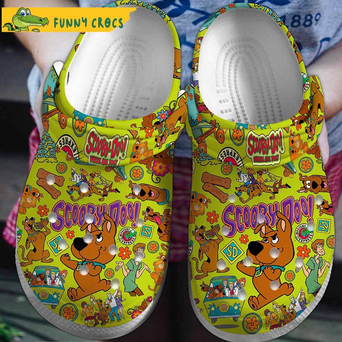 Scooby Doo Crocs For Adults