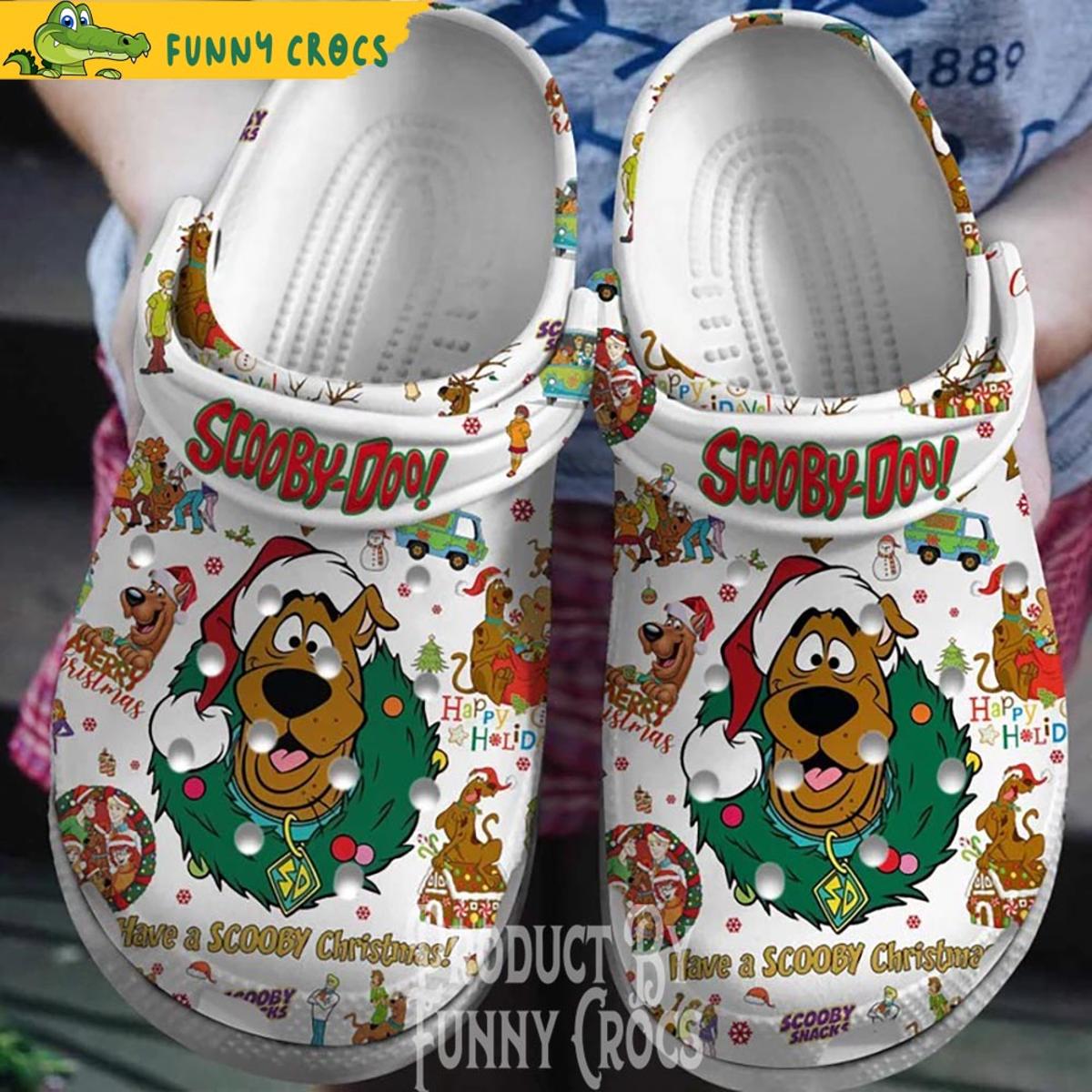 Scooby Doo Halloween Purple Crocs Clog Shoes