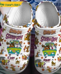 Happy Christmas Scooby Doo Crocs Shoes