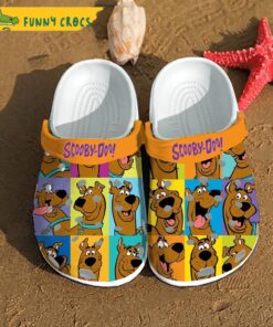 Scooby Doo Halloween Purple Crocs Clog Shoes