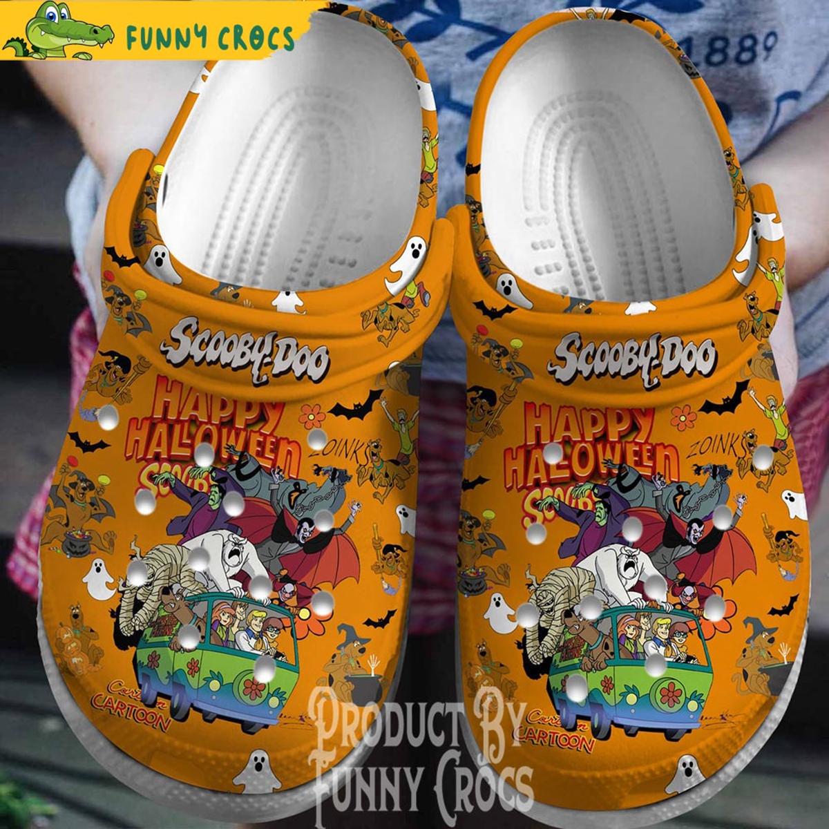 Scooby Doo Light Blue Crocs Clog Shoes