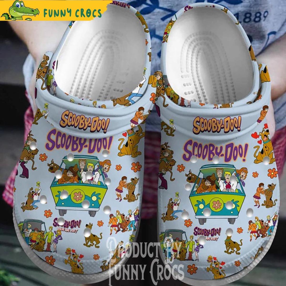 Happy Halloween Scooby Doo Crocs Shoes