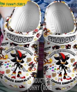 Shadow Sonic Crocs Shoes