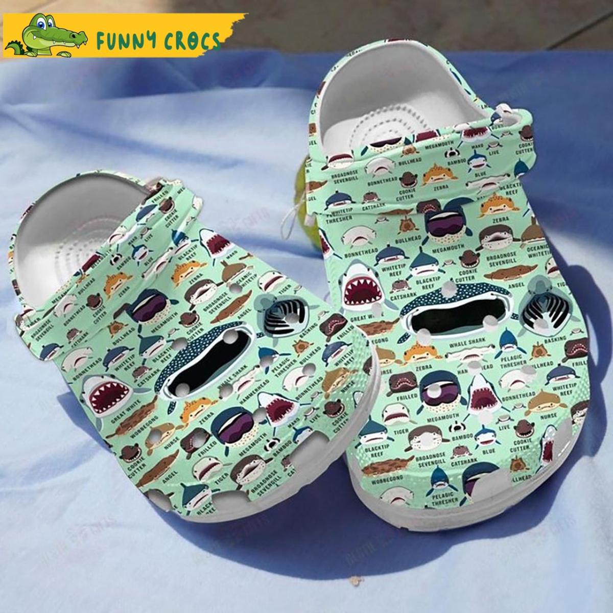 Shark Crocs Sandals