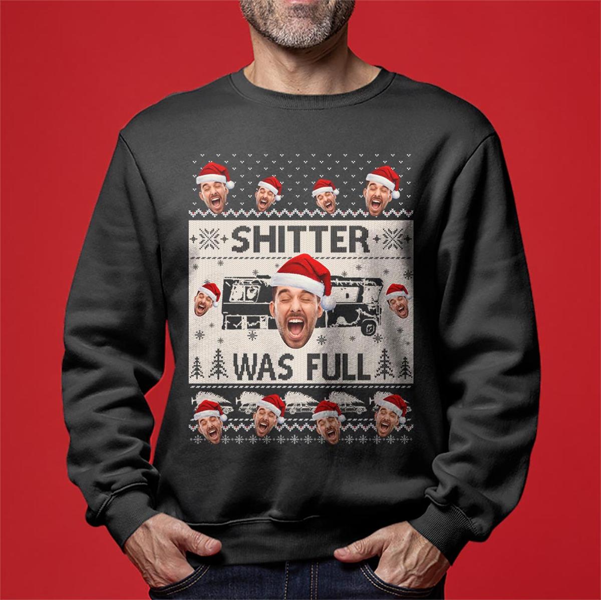 Ugly Shitters Full Christmas Sweater