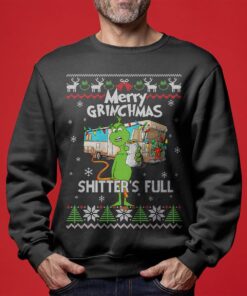 Shitter’s Full Grinch Christmas Sweaters