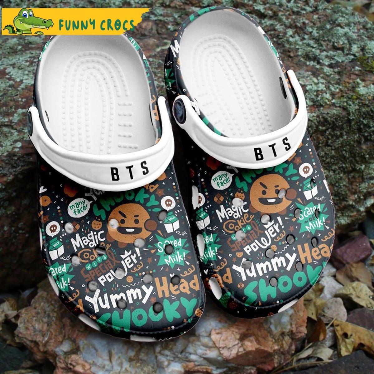 Shooky And Kids Bts Crocs Shoes