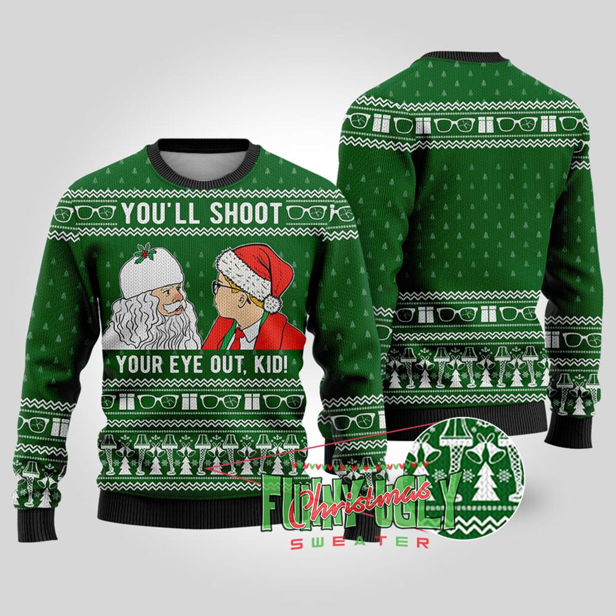 Sonic Mens Christmas Sweater