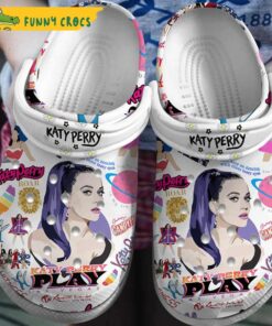 Singer Katy Perry Music Crocs Clog Shoes