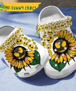 Breast Cancer Sunflower Gifts Crocs Slippers