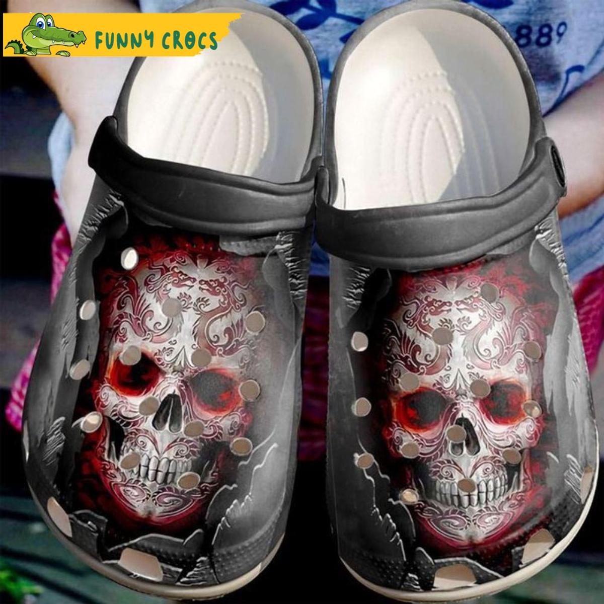 Skull 3d Bone Crocs