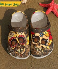 Skull Couple Happy Valentine’s Bone Crocs