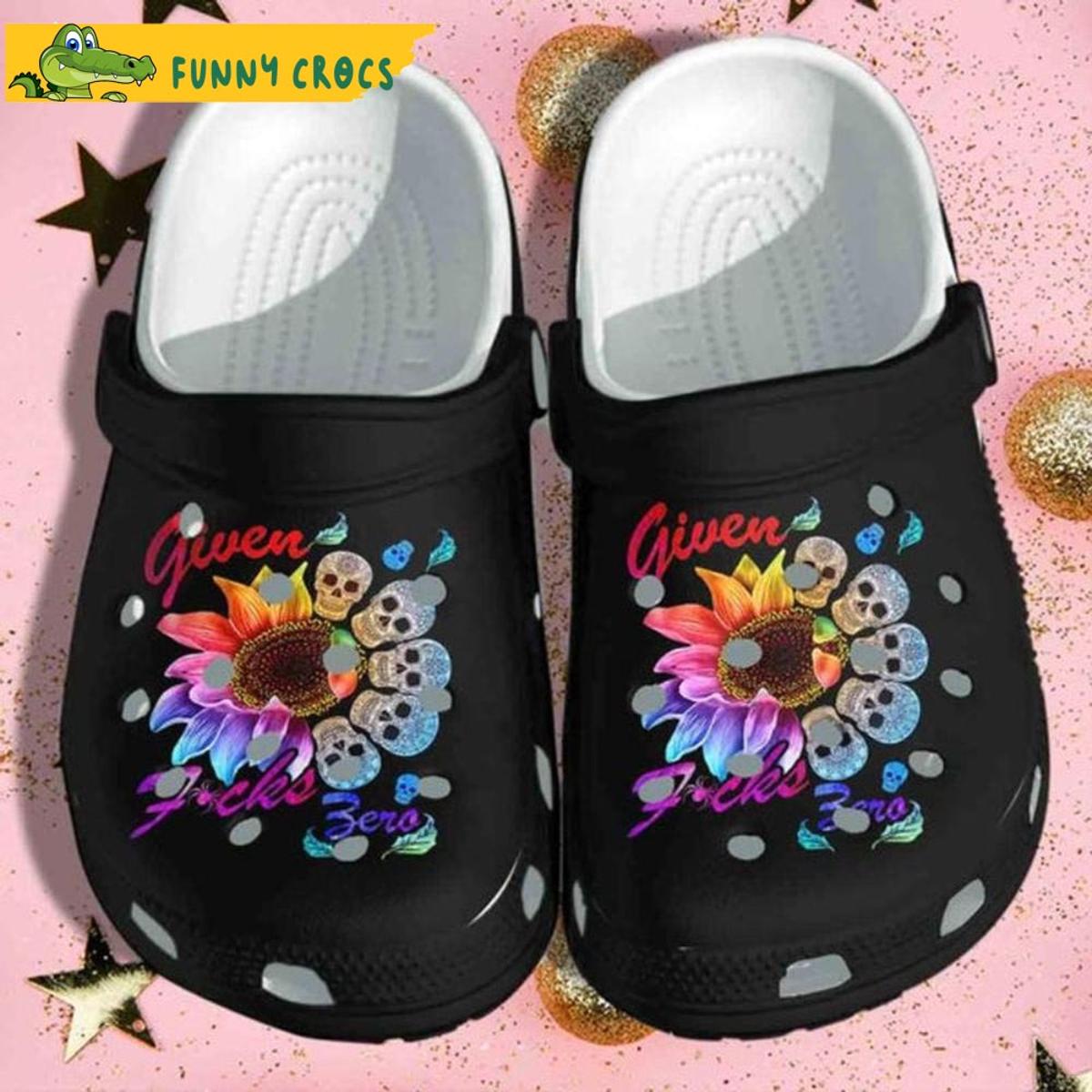 Sugar Skull Custom Name Crocs Sandals