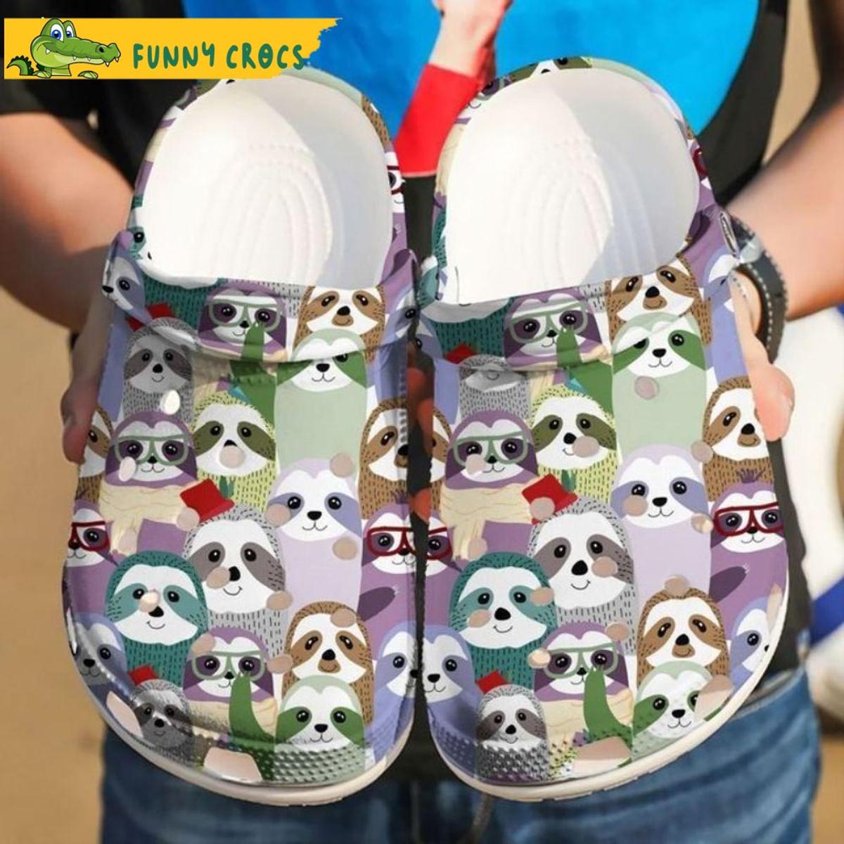 Sloth Turtle Snail Wheee Crocs Sandals