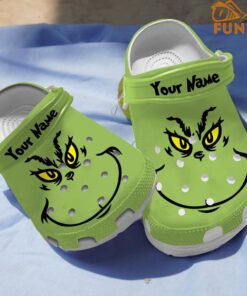 Funny Grinch And Pikachu Cartoon Crocs Slippers